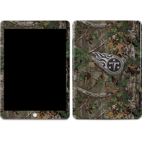 NFL Tennessee Titans Realtree Xtra Green Camo Apple iPad Skin