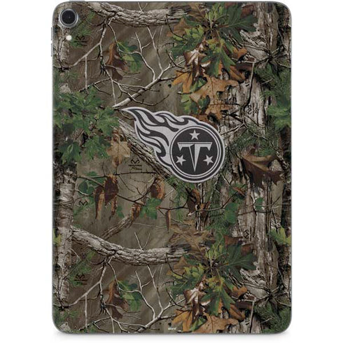 NFL Tennessee Titans Realtree Xtra Green Camo Apple iPad Pro Skin