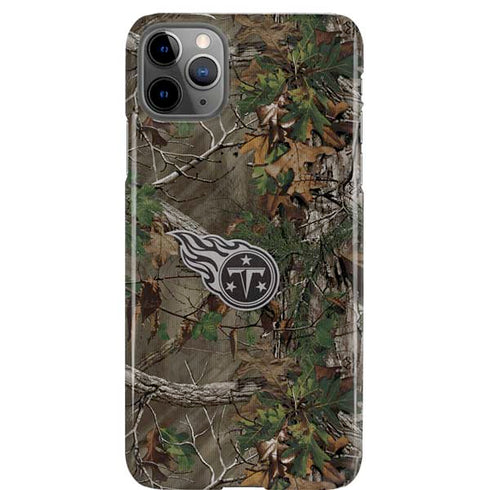 NFL Tennessee Titans Realtree Xtra Green Camo iPhone Cases