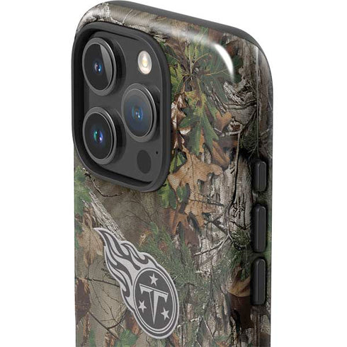 NFL Tennessee Titans Realtree Xtra Green Camo iPhone 16 Pro Max Impact Case