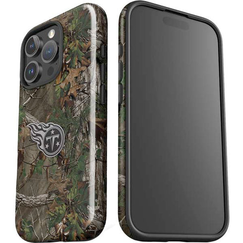 NFL Tennessee Titans Realtree Xtra Green Camo iPhone 16 Pro Max Impact Case