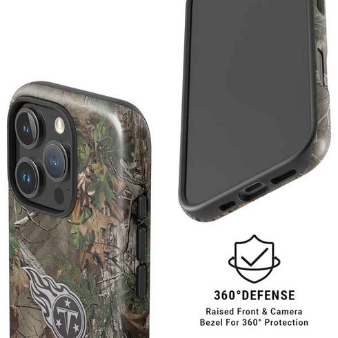 NFL Tennessee Titans Realtree Xtra Green Camo iPhone 16 Pro Max Magsafe Impact Case
