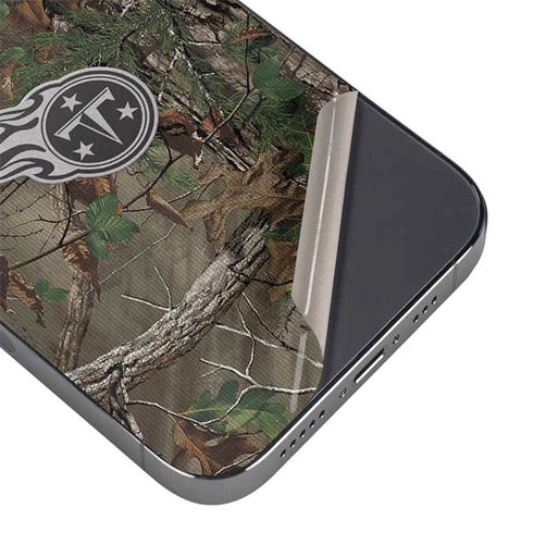 NFL Tennessee Titans Realtree Xtra Green Camo iPhone 16 Pro Skin