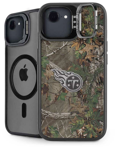 NFL Tennessee Titans Realtree Xtra Green Camo iPhone 16e Kickstand Case