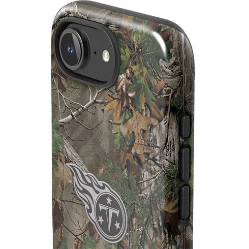 NFL Tennessee Titans Realtree Xtra Green Camo iPhone 16e Impact Case