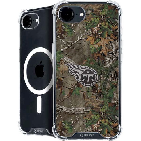 NFL Tennessee Titans Realtree Xtra Green Camo iPhone 16e MagSafe Case