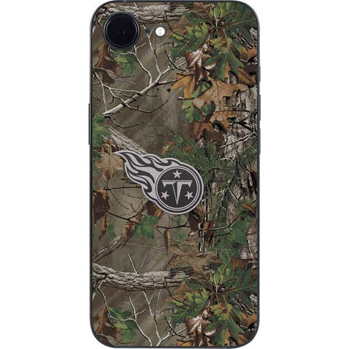 NFL Tennessee Titans Realtree Xtra Green Camo iPhone 16e Skin