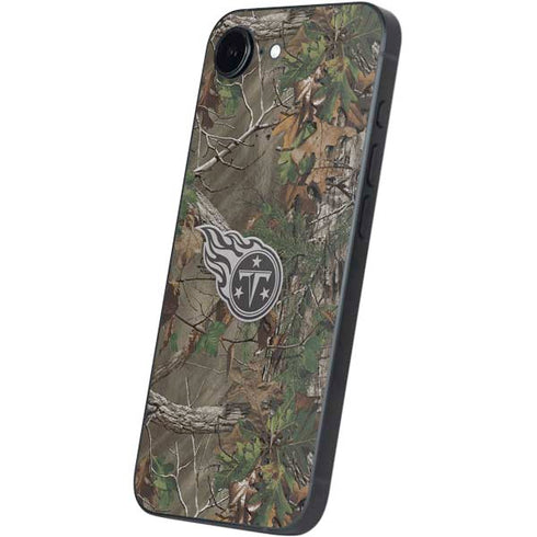 NFL Tennessee Titans Realtree Xtra Green Camo iPhone 16e Skin
