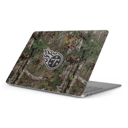 NFL Tennessee Titans Realtree Xtra Green Camo Apple MacBook Pro 16-inch Skin