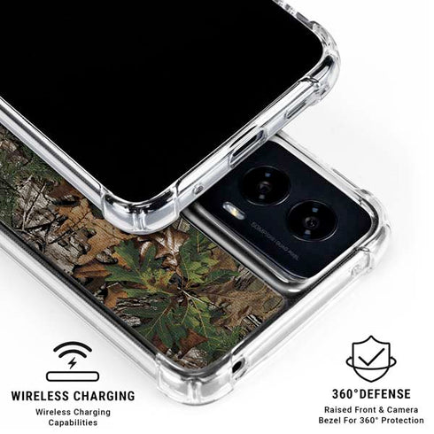 NFL Tennessee Titans Realtree Xtra Green Camo Moto G Power 5G (2024) Clear Case