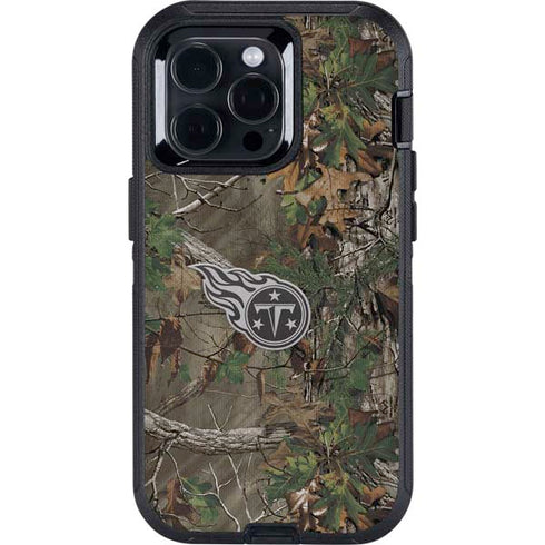 NFL Tennessee Titans Realtree Xtra Green Camo Otterbox Defender iPhone Skin