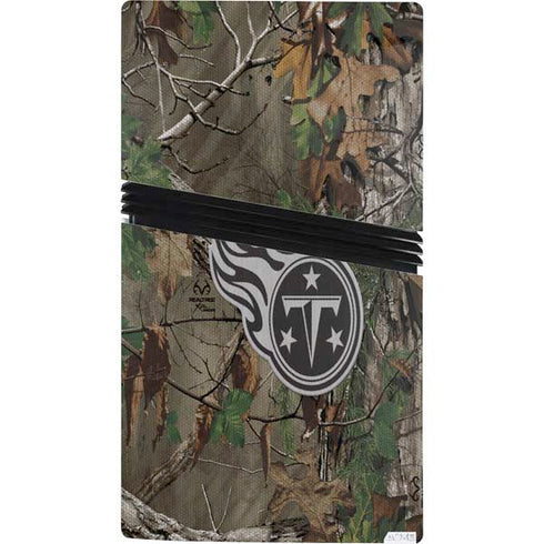 NFL Tennessee Titans Realtree Xtra Green Camo PS5 Pro Bundle Skin