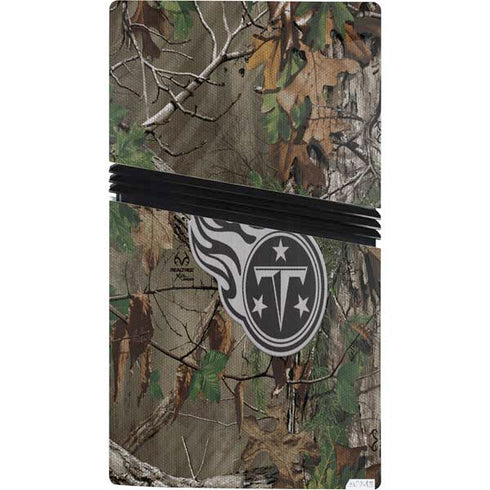 NFL Tennessee Titans Realtree Xtra Green Camo PS5 Pro Console Skin