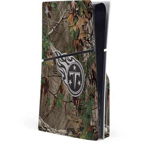 NFL Tennessee Titans Realtree Xtra Green Camo PlayStation PS5 Skins