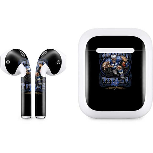 Liquid Blue NFL Tennessee Titans Running Back Apple AirPods Skin