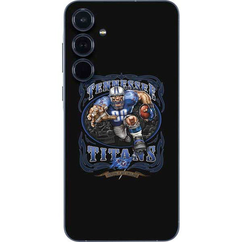 Liquid Blue NFL Tennessee Titans Running Back Galaxy A55 5G Skin