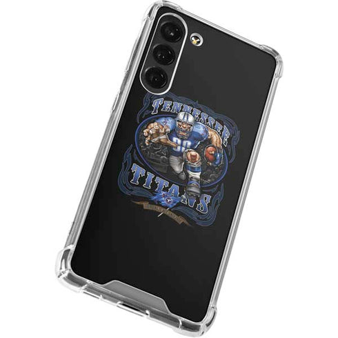 Liquid Blue NFL Tennessee Titans Running Back Galaxy S24 FE Clear Case