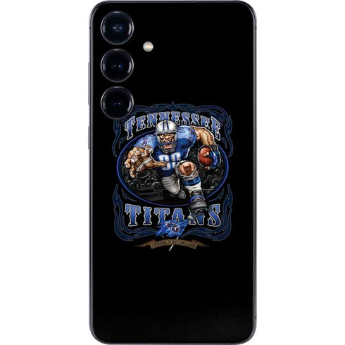 Liquid Blue NFL Tennessee Titans Running Back Galaxy S25 Plus Skin