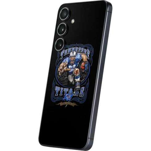 Liquid Blue NFL Tennessee Titans Running Back Galaxy S25 Plus Skin