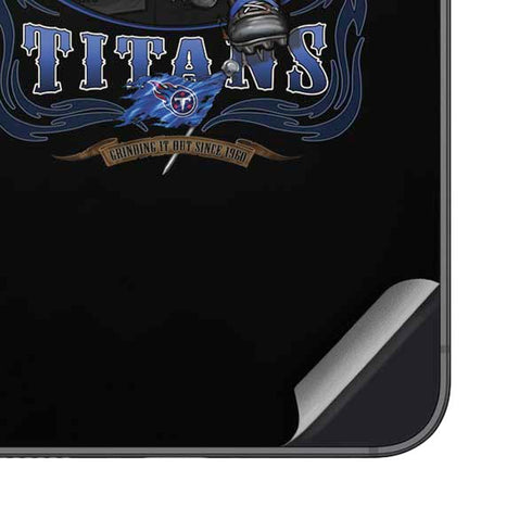 Liquid Blue NFL Tennessee Titans Running Back Galaxy S25 Plus Skin