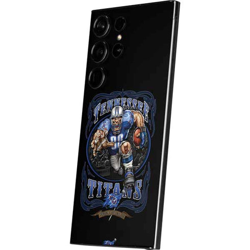 Liquid Blue NFL Tennessee Titans Running Back Galaxy S25 Ultra Skin
