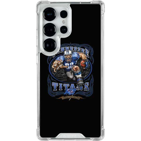Liquid Blue NFL Tennessee Titans Running Back Galaxy S25 Ultra Clear Case