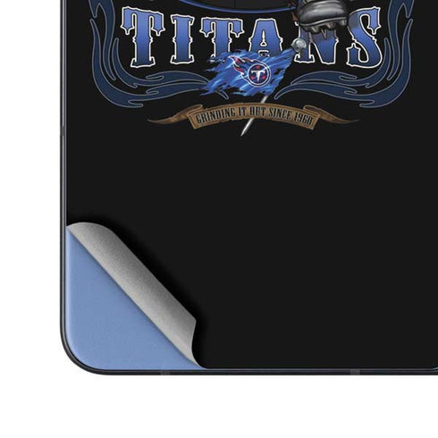 Liquid Blue NFL Tennessee Titans Running Back Galaxy Z Fold5 5G Skin