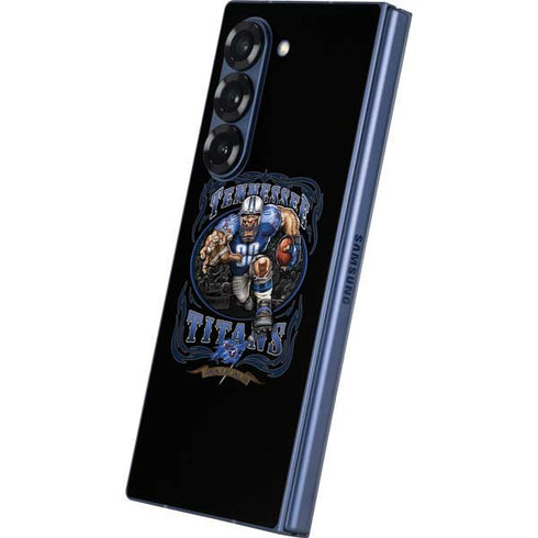 Liquid Blue NFL Tennessee Titans Running Back Galaxy Z Fold6 Skin
