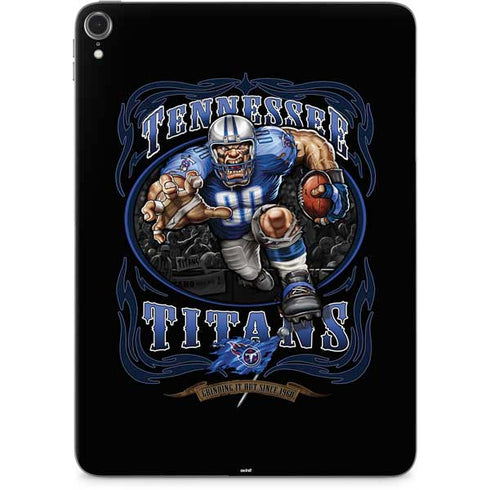 Liquid Blue NFL Tennessee Titans Running Back Apple iPad Pro Skin