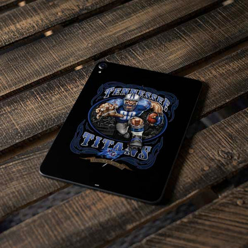 Liquid Blue NFL Tennessee Titans Running Back Apple iPad Pro Skin