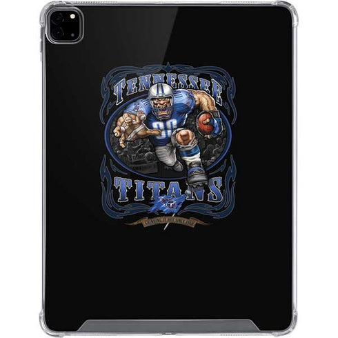 Liquid Blue NFL Tennessee Titans Running Back iPad Pro 12.9in (2020) Clear Case