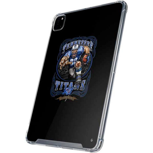 Liquid Blue NFL Tennessee Titans Running Back iPad Pro 12.9in (2020) Clear Case