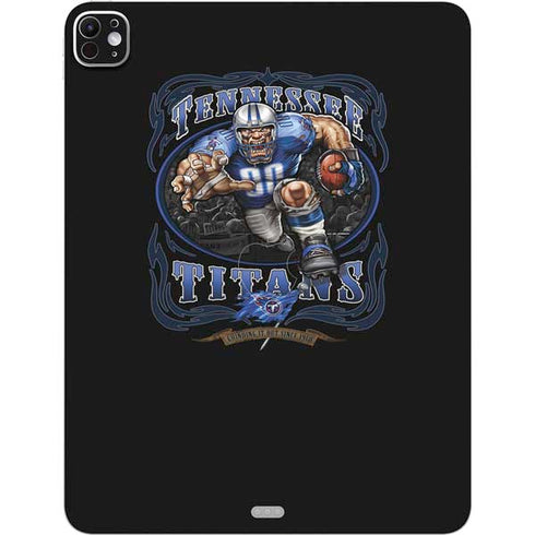 Liquid Blue NFL Tennessee Titans Running Back iPad Pro 13in M4 (2024) Skin