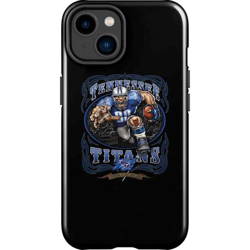Liquid Blue NFL Tennessee Titans Running Back iPhone 15 Impact Case