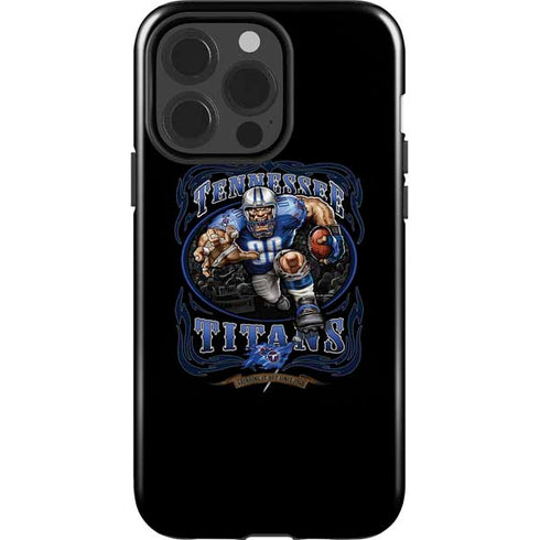 Liquid Blue NFL Tennessee Titans Running Back iPhone 15 Pro Impact Case