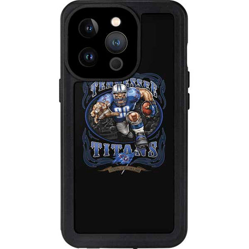 Liquid Blue NFL Tennessee Titans Running Back iPhone 15 Pro Waterproof Case