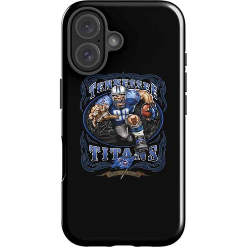 Liquid Blue NFL Tennessee Titans Running Back iPhone 16 Impact Case