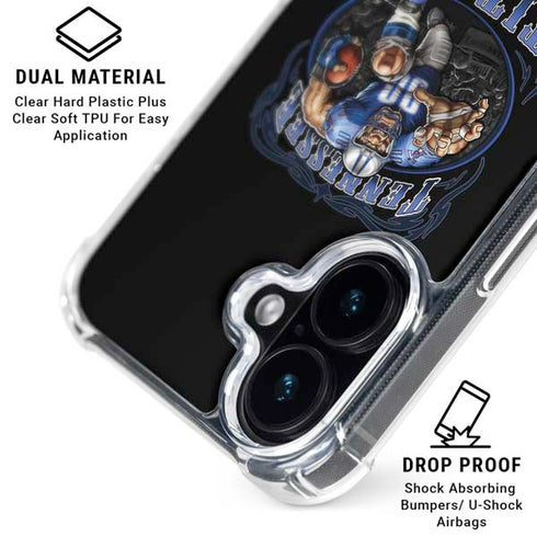 Liquid Blue NFL Tennessee Titans Running Back iPhone 16 Plus Clear Case