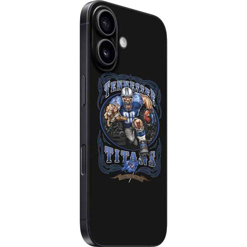 Liquid Blue NFL Tennessee Titans Running Back iPhone 16 Plus Skin