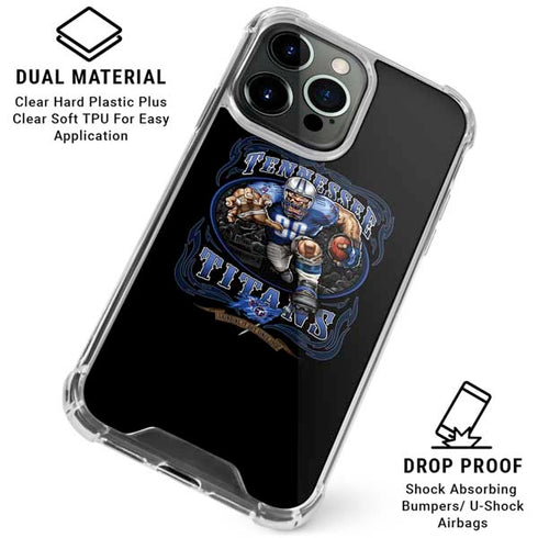 Liquid Blue NFL Tennessee Titans Running Back iPhone 16 Pro Clear Case