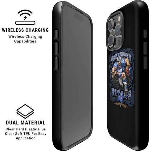 Liquid Blue NFL Tennessee Titans Running Back iPhone 16 Pro Magsafe Impact Case