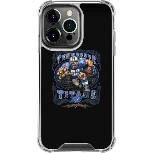 Liquid Blue NFL Tennessee Titans Running Back iPhone 16 Pro Max Clear Case