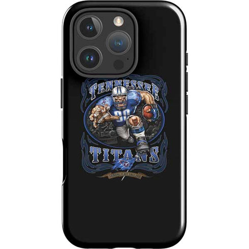 Liquid Blue NFL Tennessee Titans Running Back iPhone 16 Pro Max Impact Case