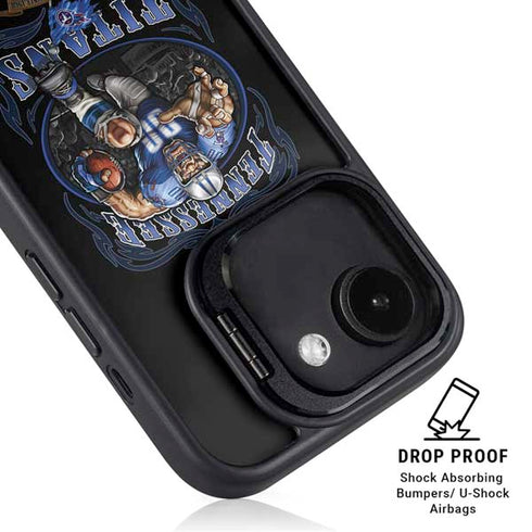 Liquid Blue NFL Tennessee Titans Running Back iPhone 16e Kickstand Case