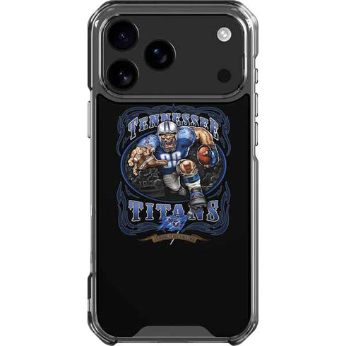 Liquid Blue NFL Tennessee Titans Running Back iPhone 18 Pro Max Clear Case