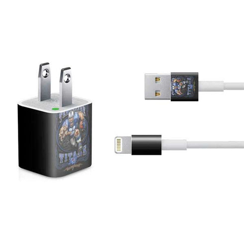 Liquid Blue NFL Tennessee Titans Running Back iPhone Charger (5W USB) Skin
