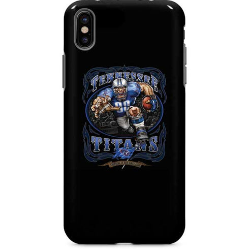 Liquid Blue NFL Tennessee Titans Running Back iPhone X Pro Case