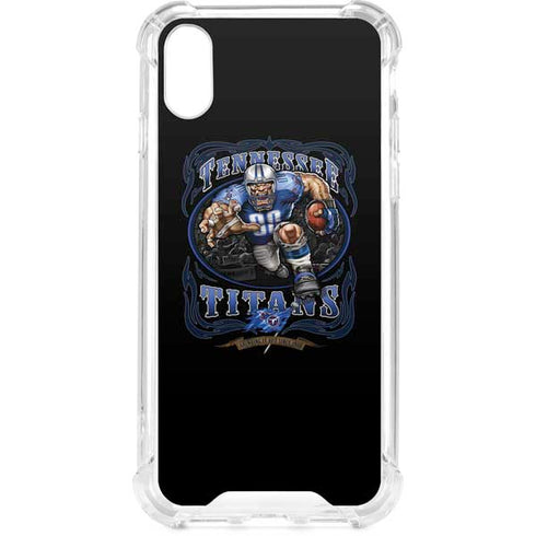 Liquid Blue NFL Tennessee Titans Running Back iPhone XS Clear Case