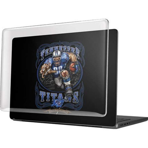 Liquid Blue NFL Tennessee Titans Running Back MacBook Pro 14in (2021-24) Case plus Skin