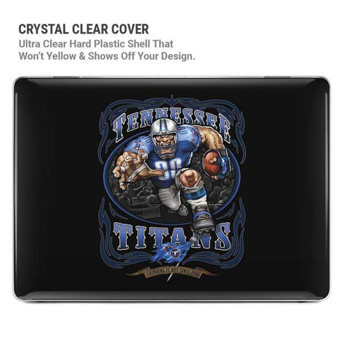 Liquid Blue NFL Tennessee Titans Running Back MacBook Pro 14in (2021-24) Case plus Skin